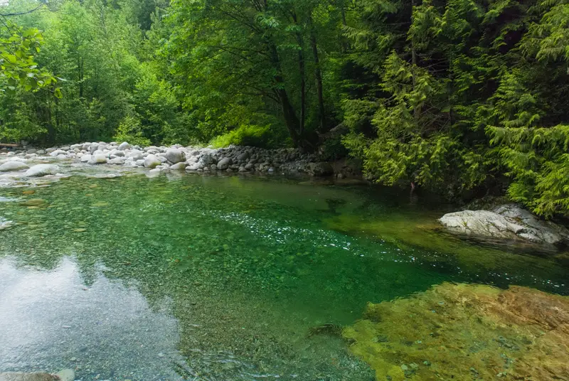 30 Foot Pool in Lynn Canyon Park