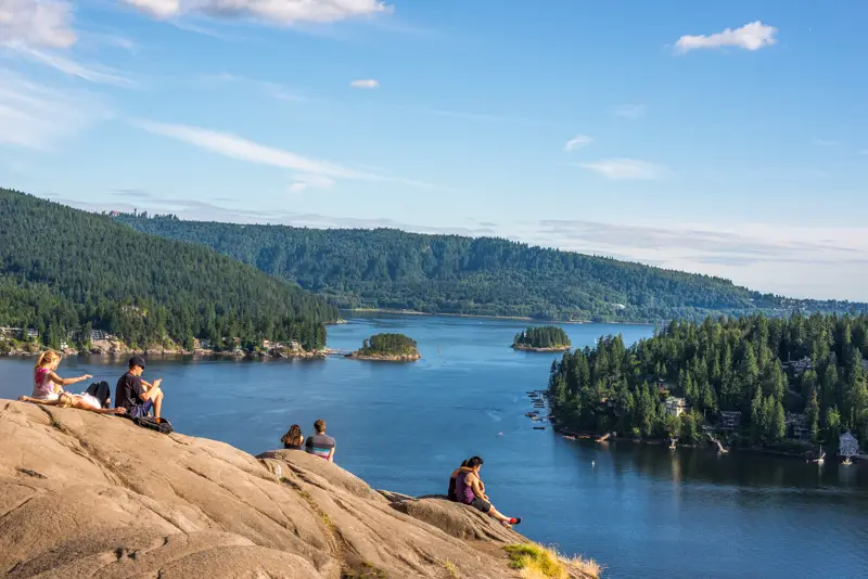 Quarry Rock in Deep Cove